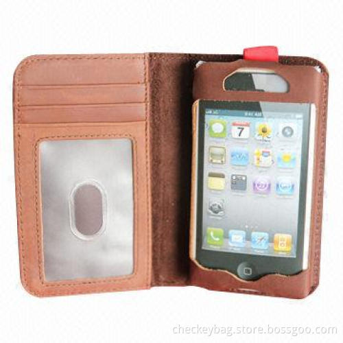 Old style phone case, made of leather